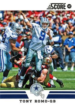 Tony Romo Dallas Cowboys 2012 Panini Score NFL #96